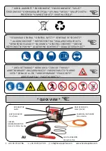 Предварительный просмотр 3 страницы Hervisa Perles BLOCK M-1 Operator'S Manual