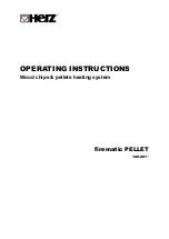 Herz firematic PELLET 120 Operating Instructions Manual preview