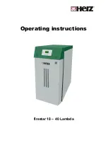 Herz firestar Lambda 18 Operating Instructions Manual preview