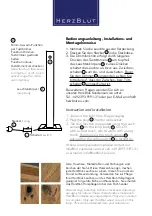 Preview for 2 page of HerzBlut Leonora 10730 Instruction And Installation Manual