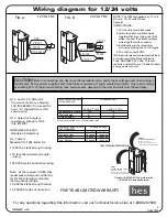 Preview for 3 page of HES 1006 series Installation Instructions