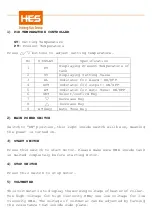 Preview for 12 page of HES HS7003A-BA User Manual