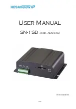 HESA Hesavision IP SN-1SD User Manual предпросмотр