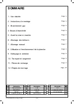 Preview for 2 page of Hesperide 167944 Assembly Instructions Manual