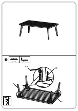 Предварительный просмотр 28 страницы Hesperide BASSE PARADIZE 165651 Assembly Instructions Manual