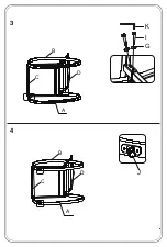 Предварительный просмотр 28 страницы Hesperide NEVADA 149631 Assembly Instructions Manual