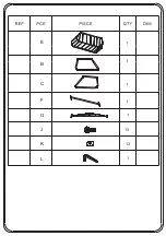 Preview for 28 page of Hesperide SALON LAMBADA SESAME 165576 Assembly Instructions Manual