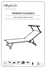 Hesperide SOLEDAD 165804 Assembly Instructions Manual preview