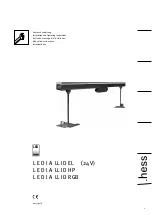 Предварительный просмотр 1 страницы Hess 12.15701.7 Installation And Operating Instructions Manual