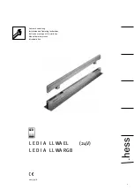 Preview for 1 page of Hess 12.35700.3 Installation And Operating Instructions Manual