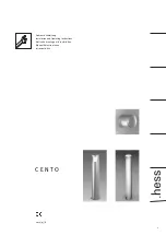 Предварительный просмотр 1 страницы Hess CENTO Installation And Operating Instructions Manual