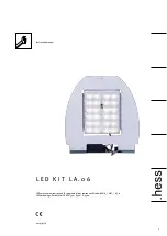 Предварительный просмотр 5 страницы Hess LED KIT LA.06-2x2 Instruction Manual