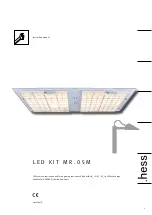 Preview for 4 page of Hess LED KIT MR.05M Instruction Manual