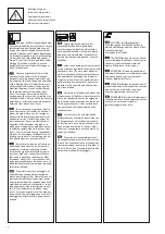 Preview for 2 page of Hess MORANO GS Installation And Operating Instructions Manual