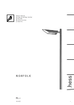 Preview for 1 page of Hess NORFOLK Installation And Operating Instructions Manual