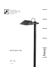 Preview for 1 page of Hess NOVARA ML Installation And Operating Instructions Manual