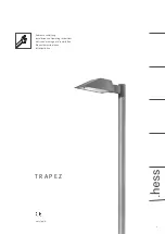 Предварительный просмотр 1 страницы Hess TRAPEZ Installation And Operating Instructions Manual