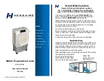 Hessaire 2100 CFM Use & Care Manual предпросмотр