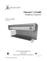 Предварительный просмотр 1 страницы hestan HCM Series Installation & Operation Manual