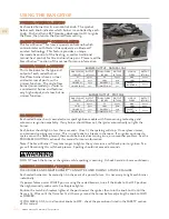 Preview for 16 page of hestan KRT304-LP Use & Care Manual