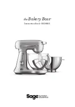 Heston Blumenthal Sage Bakery Boss BEM825 Instruction Book preview