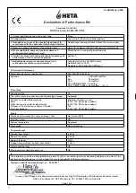 Предварительный просмотр 2 страницы Heta Scan-line 8 Operating And Installation Instructions