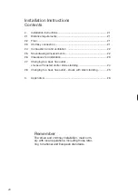 Предварительный просмотр 20 страницы Heta Scan-line 8 Operating And Installation Instructions