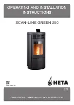 Heta SCAN-LINE GREEN 250 Operating And Installation Instructions preview