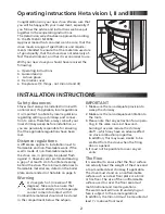 Предварительный просмотр 2 страницы Heta vision III Operating Instructions Manual