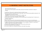 Preview for 3 page of HETCH MTC-1721-HC Safety Instructions