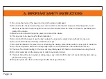 Preview for 4 page of HETCH MTC-1721-HC Safety Instructions