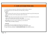 Preview for 10 page of HETCH MTC-1721-HC Safety Instructions