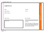 Preview for 17 page of HETCH MTC-1721-HC Safety Instructions