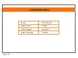 Preview for 22 page of HETCH PSC-1603-HC User Manual