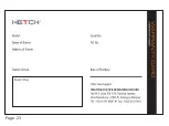 Preview for 23 page of HETCH PSC-1603-HC User Manual