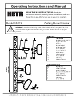 Preview for 1 page of Hetr H1019 Operating Instructions And Manual