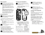 Preview for 2 page of HETRONIC ERGO-F 2.4 GHz Quick Reference