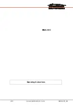 Preview for 1 page of Hettich 2002-01C Operating Instructions Manual