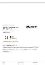 Предварительный просмотр 2 страницы Hettich 4050674010009QG Operating Manual