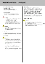 Предварительный просмотр 31 страницы Hettich 77566 Operating Manual