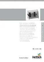 Предварительный просмотр 49 страницы Hettich 9 257 300 Operating And Assembly Instructions Manual