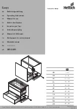 Hettich Easys Operating Instructions Manual предпросмотр