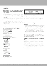 Предварительный просмотр 4 страницы Hettich Easys Operating Instructions Manual