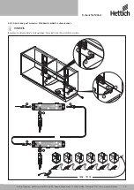 Предварительный просмотр 13 страницы Hettich Easys Operating Instructions Manual