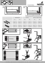 Предварительный просмотр 27 страницы Hettich Easys Operating Instructions Manual