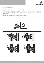 Предварительный просмотр 37 страницы Hettich Easys Operating Instructions Manual