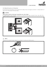 Предварительный просмотр 61 страницы Hettich Easys Operating Instructions Manual