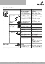 Предварительный просмотр 75 страницы Hettich Easys Operating Instructions Manual