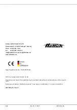 Preview for 2 page of Hettich EBA 280 Operating Manual