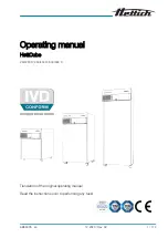 Hettich HettCube 200 Operating Manual предпросмотр